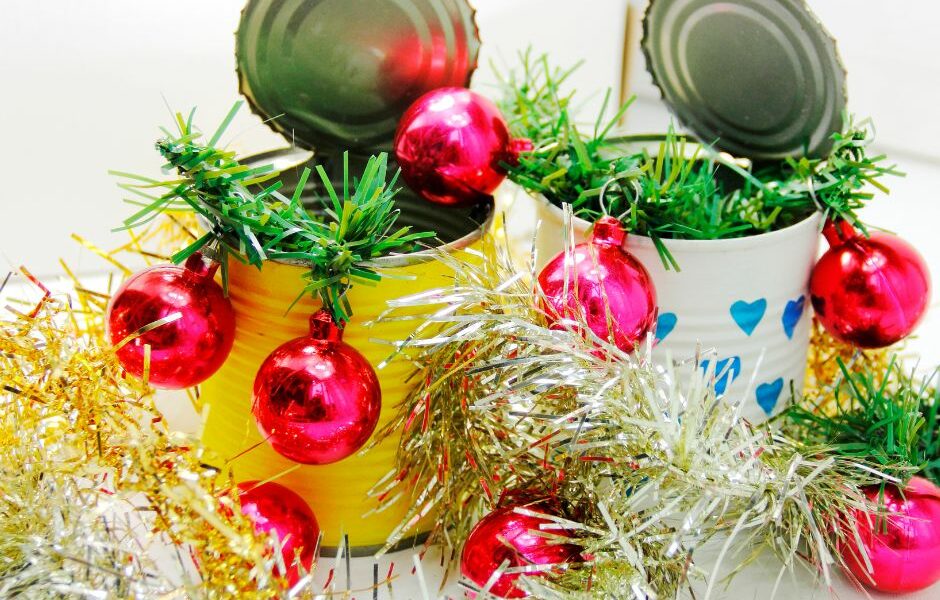 Recycle to reduce Christmas Waste